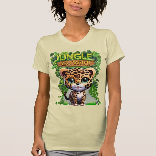 Camiseta Gatinho Gatinho 🐆 Natureza Gatinho (Frente)
