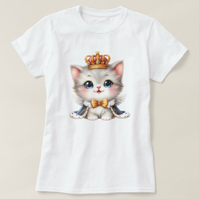 Camiseta Gatinho Gatinho, Príncipe (Frente do Design)