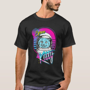 Camiseta Gatinho Gato-Gato do Espaço Gato Astronauta Gatinh