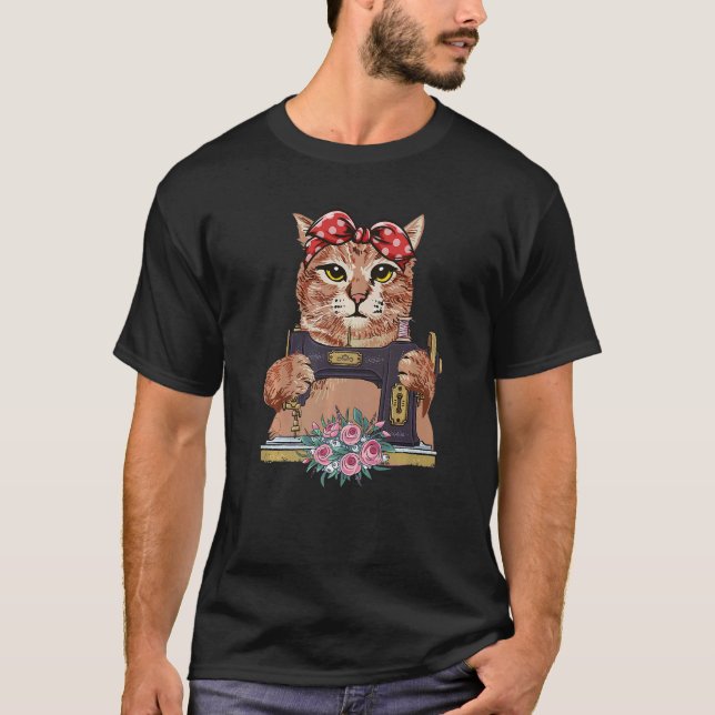 Camiseta Gatinho Gato-Gato-Gato-Gato-Gato (Frente)