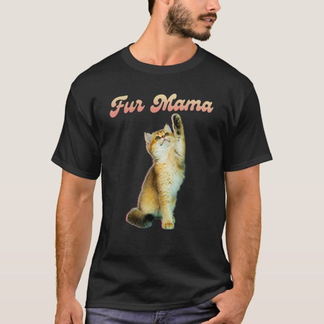 Camiseta Gatinho Gato Gelado Adorável Gatinho 1 (Frente)