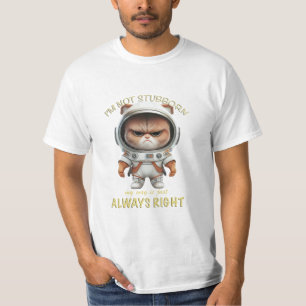 Camiseta Gatinho Gato, não sou Teimoso, meu jeito é sempre 