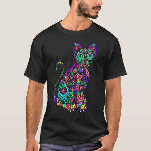 Camiseta Gatinho Gato Pinças Gatinhas Açúcar Crânio Calaver