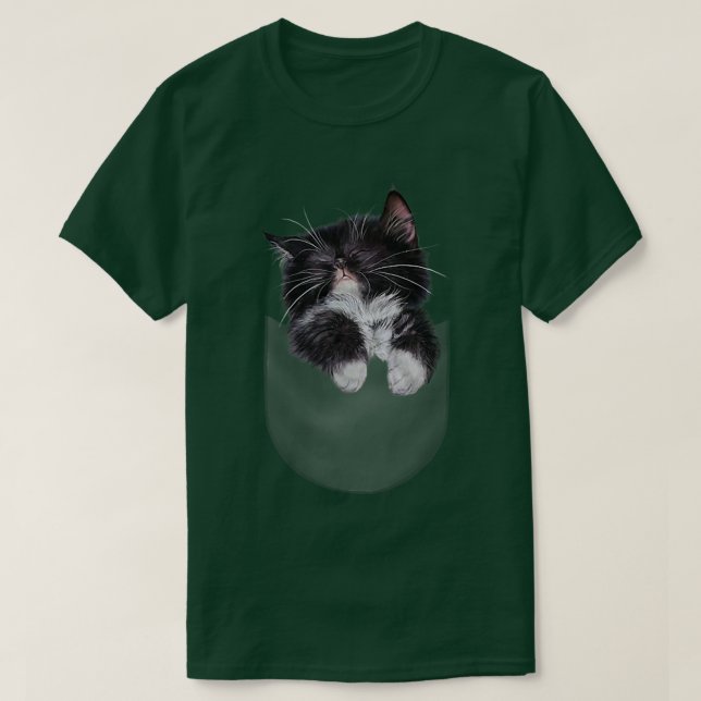 Camiseta Gatinho Gelado e Sonolento, Gato (Frente do Design)