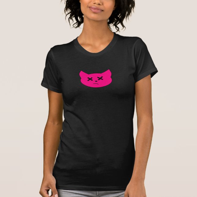Camiseta Gatinho inoperante (Frente)
