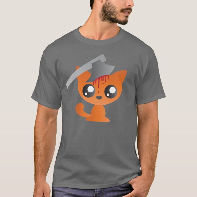 Camiseta Gatinho inoperante (Frente)