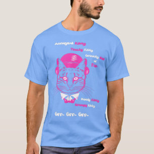 Camiseta Gatinho irritado, Gatinho táctil
