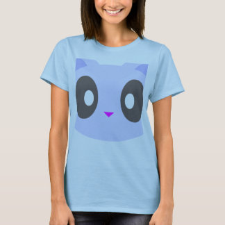 Camiseta gatinho kawaii close-up