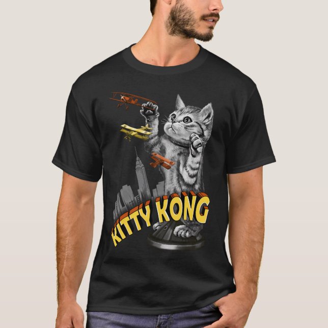 Camiseta Gatinho Kong (Frente)