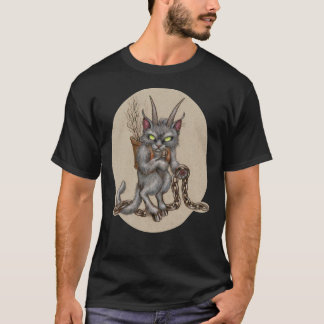 Camiseta Gatinho Krampus (com correntes)