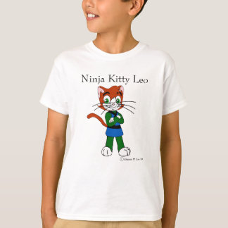 Camiseta Gatinho Leo de Ninja