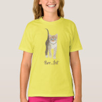 Gatinho Listrado Amarelo