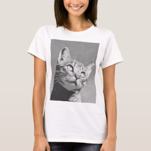 Camiseta Gatinho Louco E Adorável