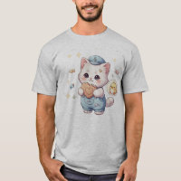 Gatinho Marinheiro Fofo Ataque de Lanche Mia - Coz