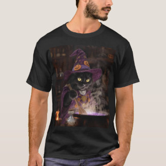 Camiseta Gatinho Mestre de Poção