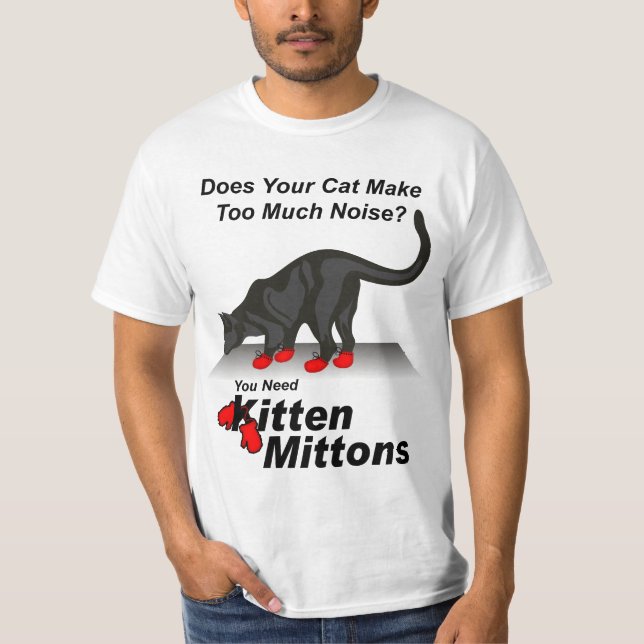 Camiseta Gatinho Mittons (Frente)