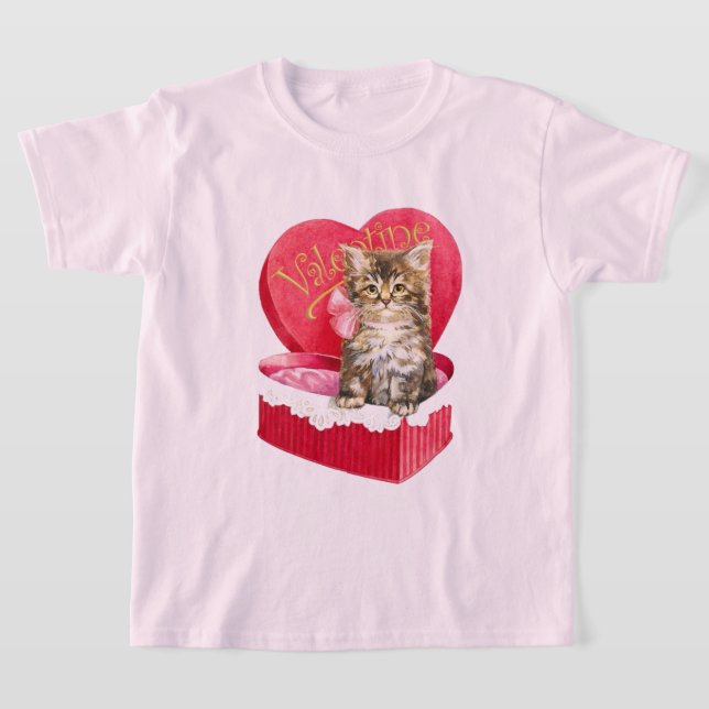 Camiseta Gatinho na caixa de doces (Postura )