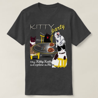 Camiseta Gatinho Party com Gatinho