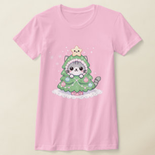 Camiseta Gatinho Peek-a-Boo