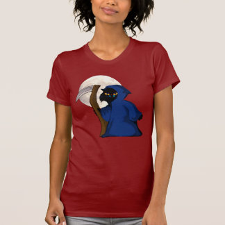 Camiseta Gatinho pequeno y da ceifeira e t-shirt da lua