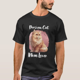 Camiseta Gatinho Persa Mamãe GATINHOS PERSAS Mãe de Gato Pe