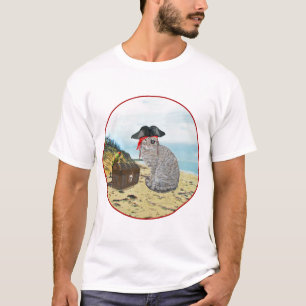 Camiseta Gatinho Pirata