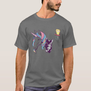 Camiseta Gatinho Preto De Gato Preto Com Bolso Com Presente