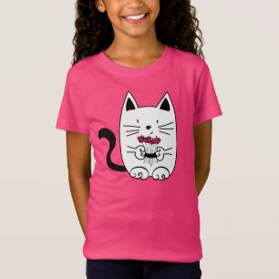 Camiseta Gatinho primavera