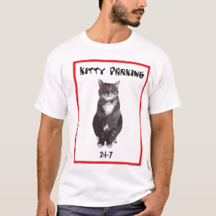 Camiseta Gatinho que estaciona 24-7