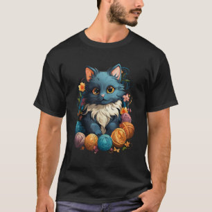 Camiseta Gatinho Ragdoll Amante de Gato Fofo Mãe Pai Homens