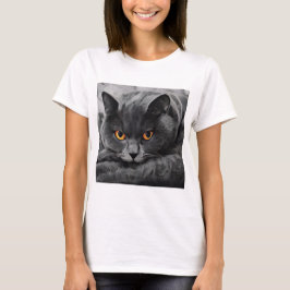 Camiseta Gatinho Shorthair Britânico