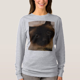 Camiseta Gatinho Siamês Gato Gato Pet Purr Meow Destino