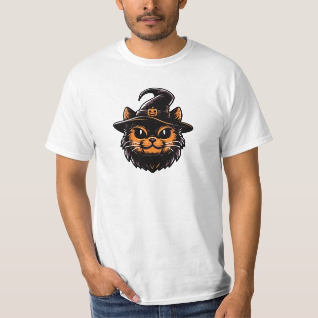 Camiseta Gatinho Spooky (Frente)