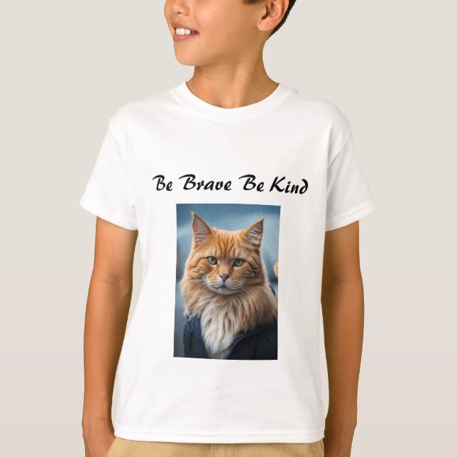 Camiseta Gatinho Vibes T-Shirt (Frente)