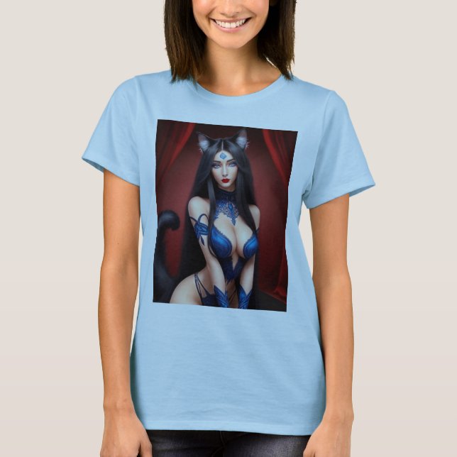 CAMISETA GATINHO WAIFU 06 (Frente)