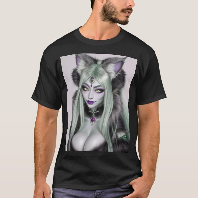 CAMISETA GATINHO WAIFU 07 (Frente)