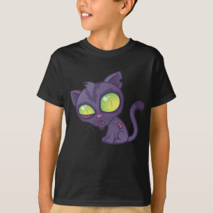 Camiseta Gatinho Zombie