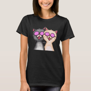 Camiseta Gatinhos bonitos gatinhos gritos, gatinho de miado