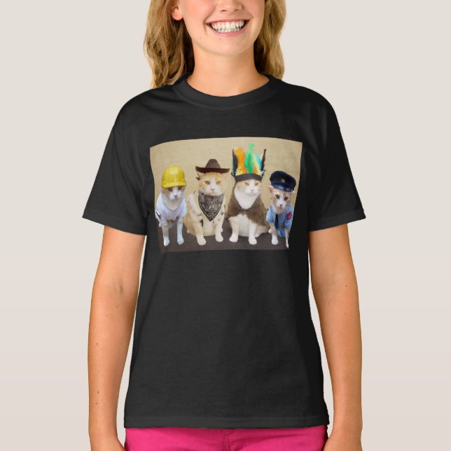 Camiseta Gatinhos da vila (Frente)