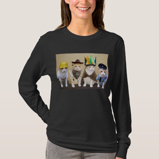Camiseta Gatinhos da vila (Frente)