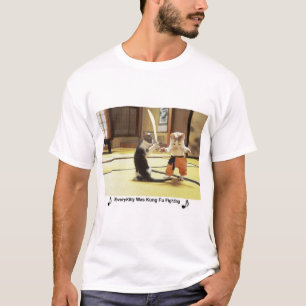 Camiseta Gatinhos de Kung Fu