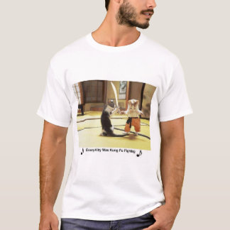 Camiseta Gatinhos de Kung Fu