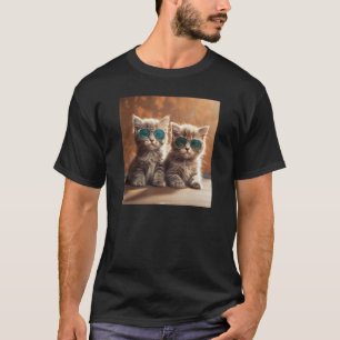 Camiseta Gatinhos de sol Legal para fezes de purga