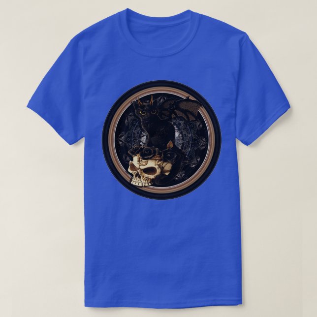 Camiseta Gatinhos do lado escuro (Frente do Design)