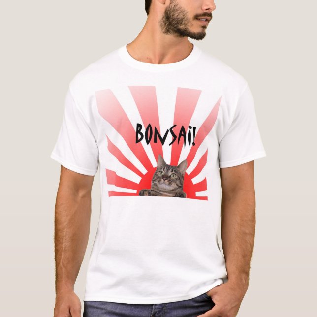 Camiseta Gatinhos dos bonsais (Frente)