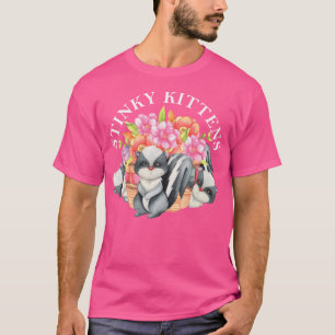 Camiseta Gatinhos Fedorentos Engraçados Ventiladores do Sku