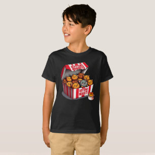 Camiseta Gatinhos Nuggets Comida Pun Gift Gift