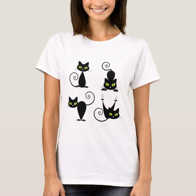 Camiseta Gatinhos perniciosos (Frente)
