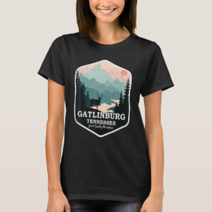 Camiseta Gatlinburg Tennessee Excelente Montanhas Enfumaçad