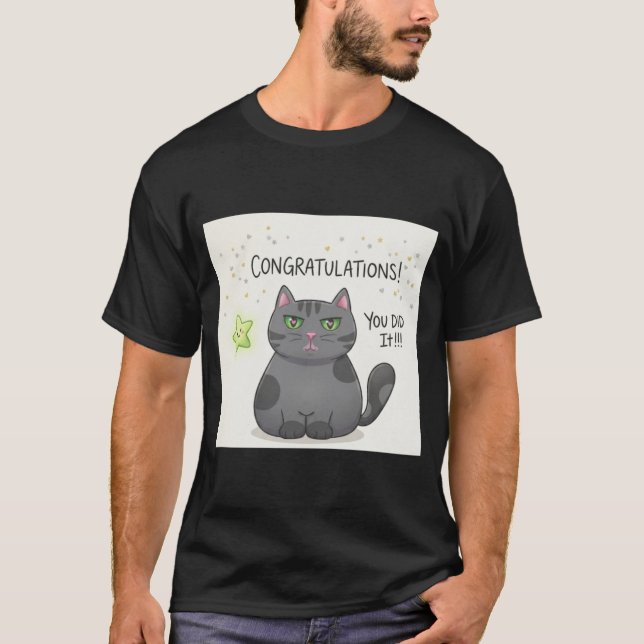 Camiseta Gato  (Frente)